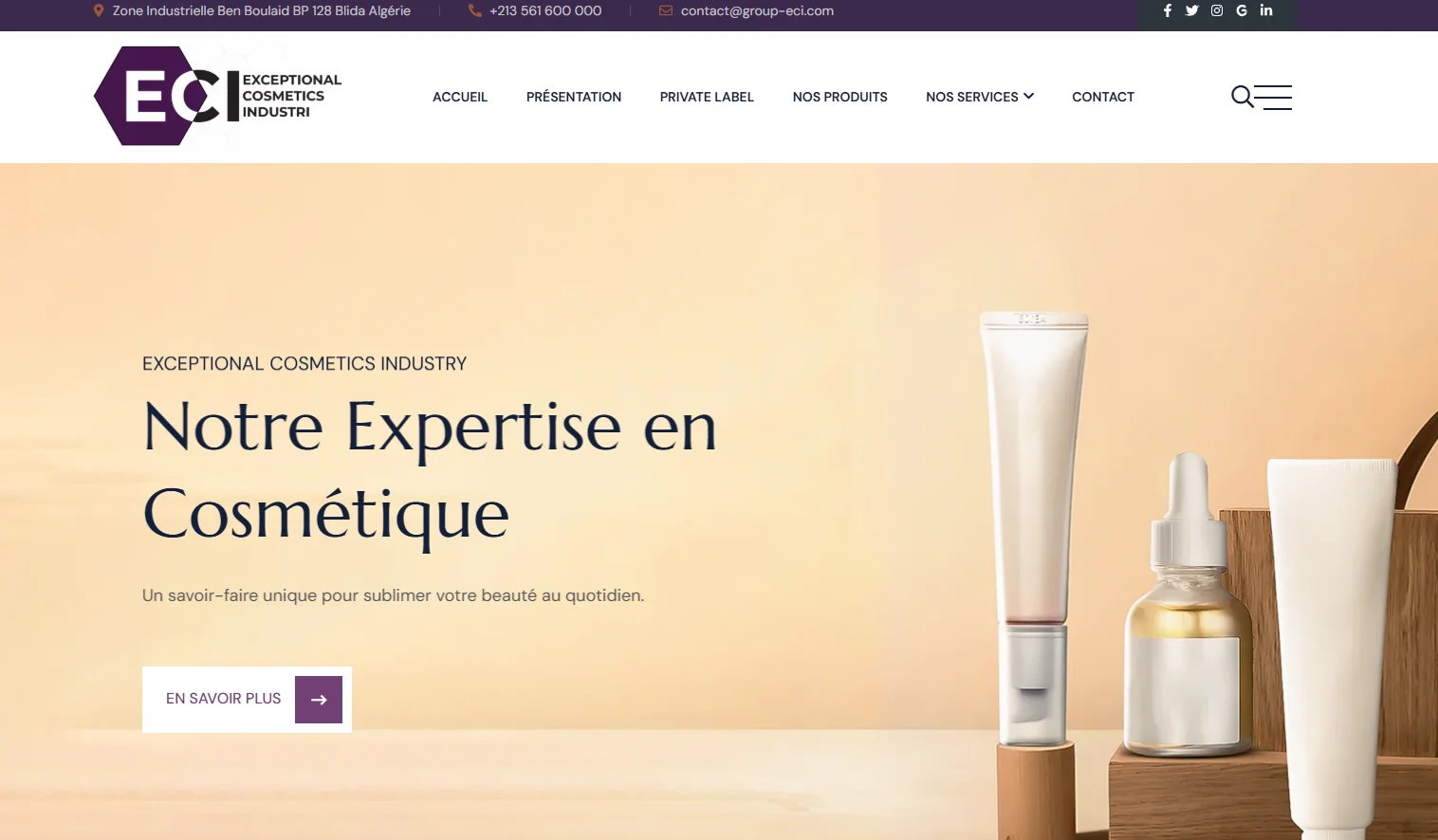 Top 5 Private Label Cosmetics Manufacturers in Algeria